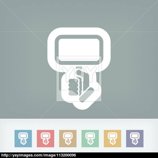 Cartel Holding Icon Vector