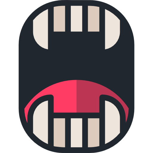 Halloween, Vampire, Carnival, Costume, Party, Fangs Icon