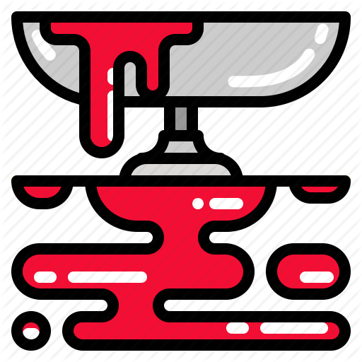 Blood, Drop, Halloween, Horror, Red Icon
