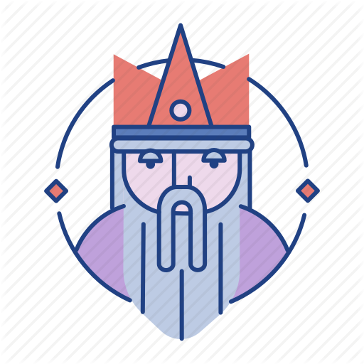 Beard, Character, Crown, Emperor, King, Kingdom, Medieval Icon