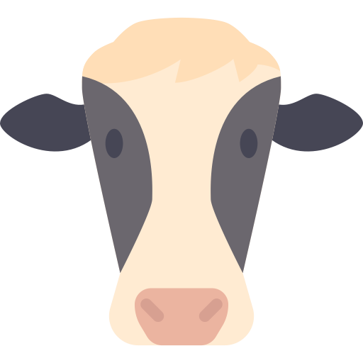 Cow, Flat, Hand Icon With Png And Vector Format For Free Unlimited