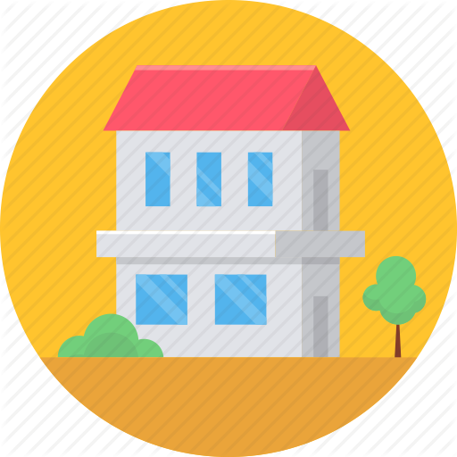 Building, Farm House, Farmhouse, Home, House, Property, Village Icon