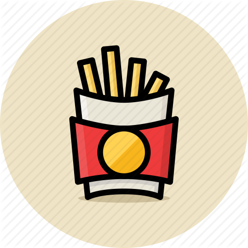 Fast Food, French, Fries, Junk Food Icon