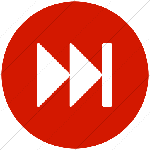 Flat Circle White On Red Bootstrap Font Awesome Fast