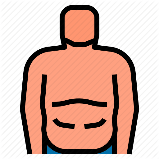 Body, Fat Icon