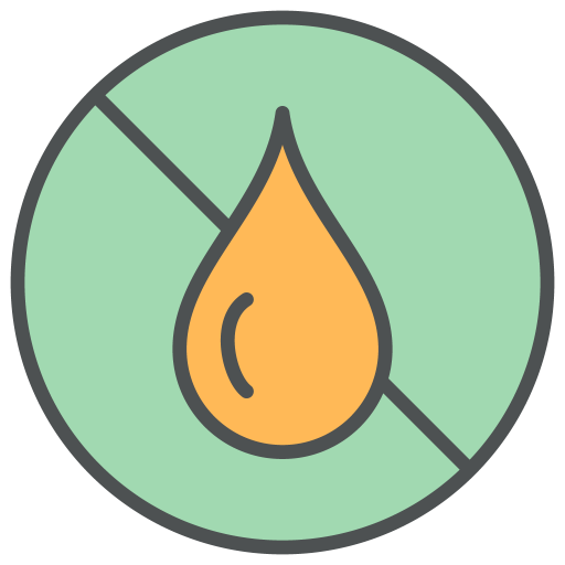No, Trans, Fat, Allergens Icon Free Of Allergy Info Cosmetic