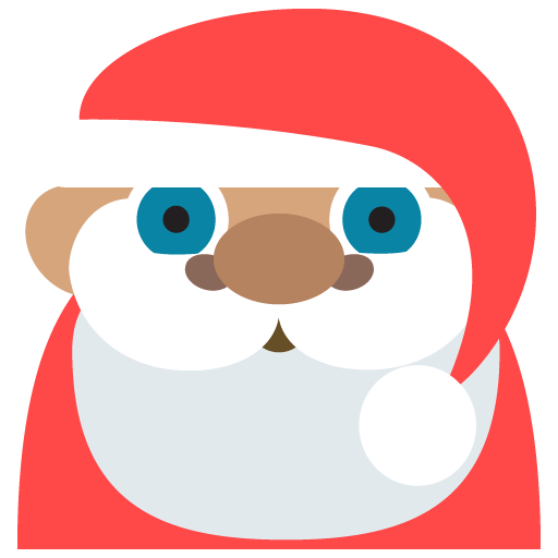 Father Christmas Medium Skin Tone Emoji Emoticon Vector Icon