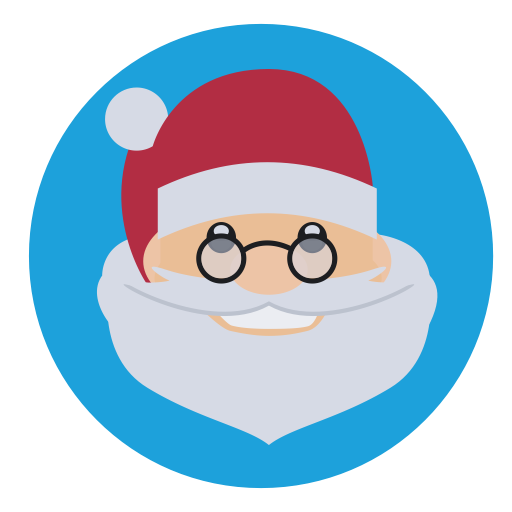 Christmas, Saint Nick, Santa, Father Christmas Icon