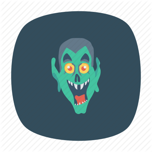 Halloween Zombee Square Rounded Vol