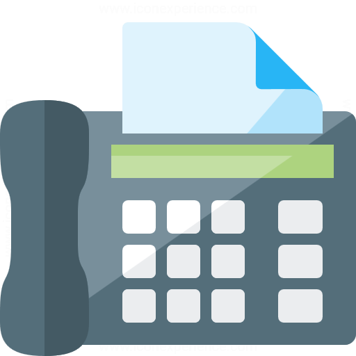 Iconexperience G Collection Fax Machine Icon