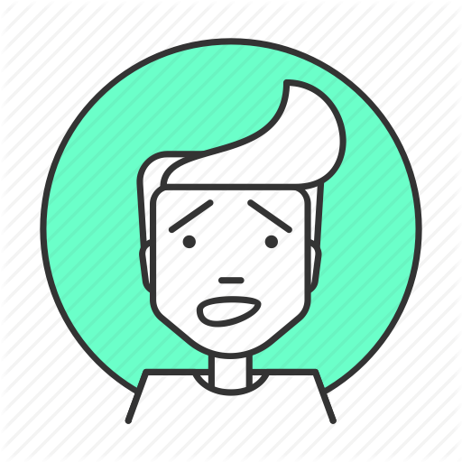 Afraid, Awe, Boy, Emotions, Fear, Fearful, Feeling Icon