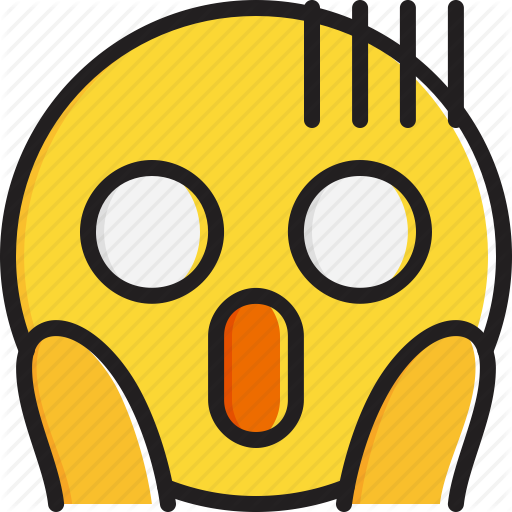 Emoticon, Face, Fear, Screaming, Smiley Icon