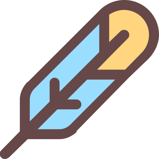 Feather Icon Free Of Design Line
