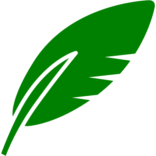 Green Feather Icon
