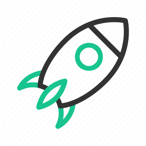 Best, Features, Pro, Rocket Icon