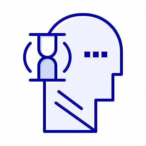 Glass, Male, User, Wait Icon