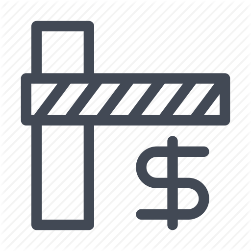Fee, Gate, Tax, Toll Icon
