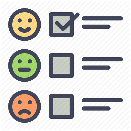 Analysis, Feedback, Form, Reaction, Report, Satisfication Icon