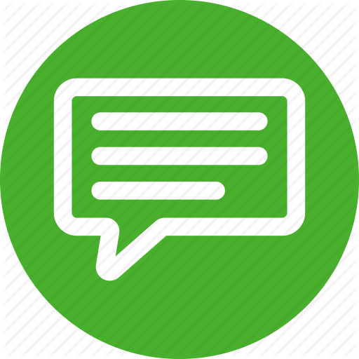 Chat, Circle, Comment, Compliant, Discussion, Feedback, Green Icon