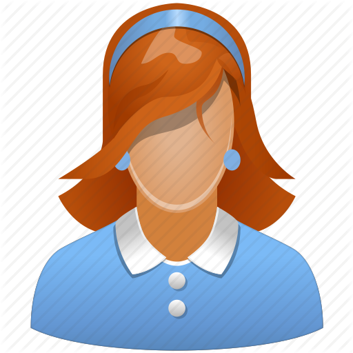 Woman Manager Icon Images