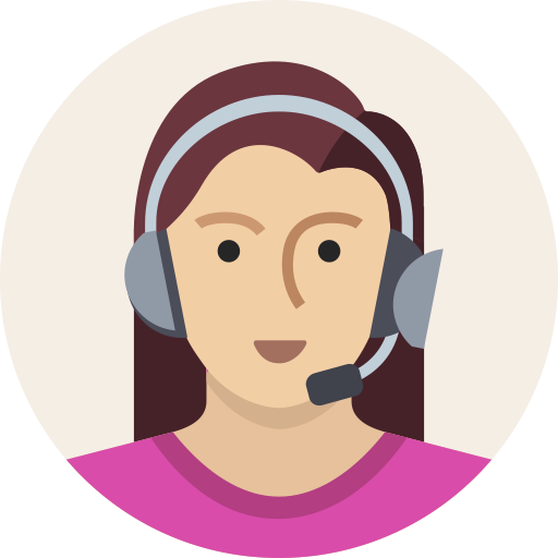 Headset, User, Mic, Woman, Female, Avatar, Support Icon