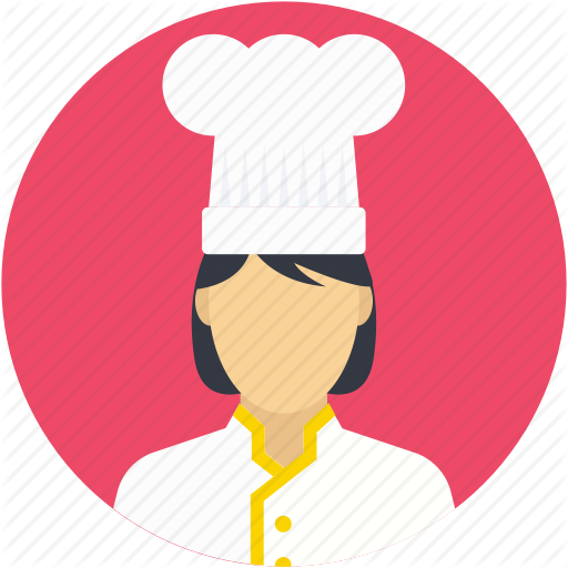 Cooker, Cuisiner, Culinary, Female Chef, Woman Chef Icon