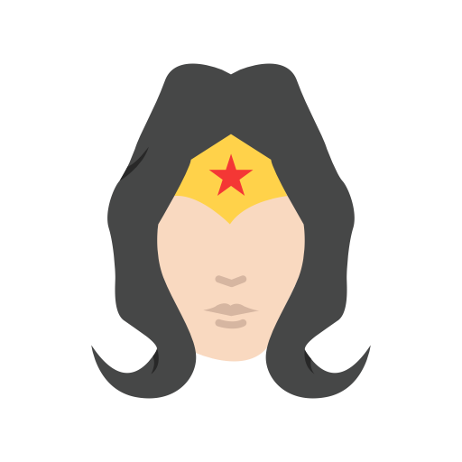 Female Superhero, Justice League, Superhero, Wonder Woman Icon