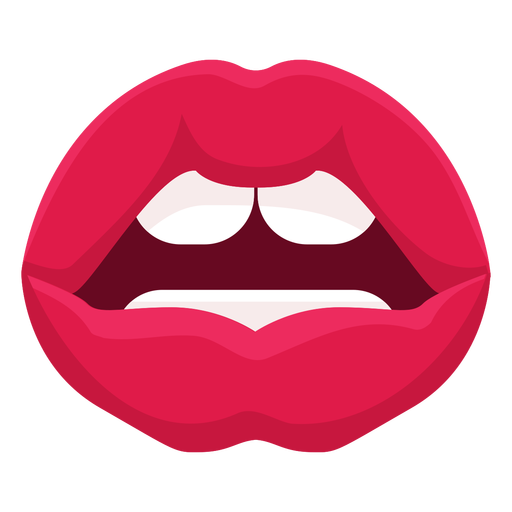 Open Female Mouth Icon