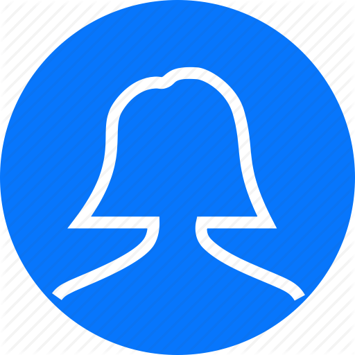 Female Profile Filled Icon Free Download Png And Vector