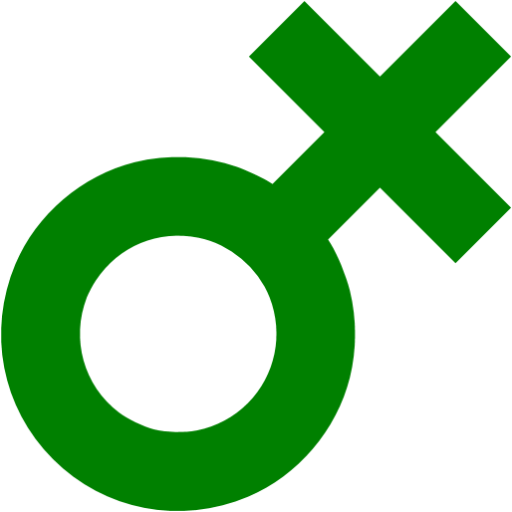 Green Female Icon