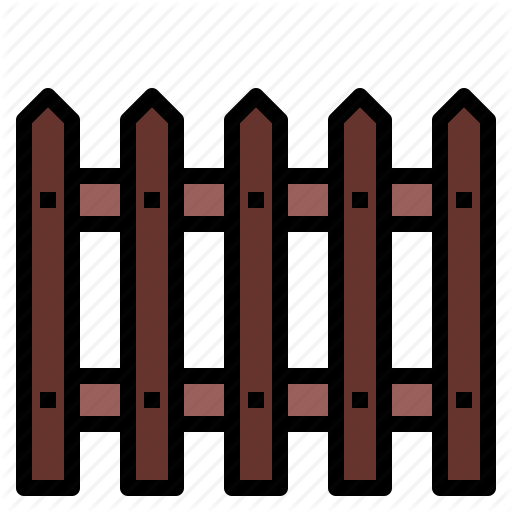 Fence, Wood Icon