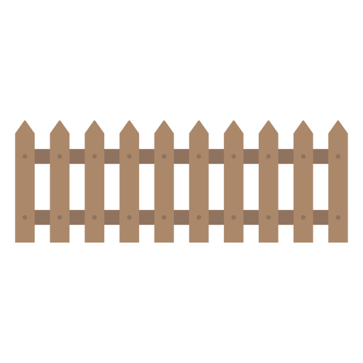 Wooden Decorative Fence Icon