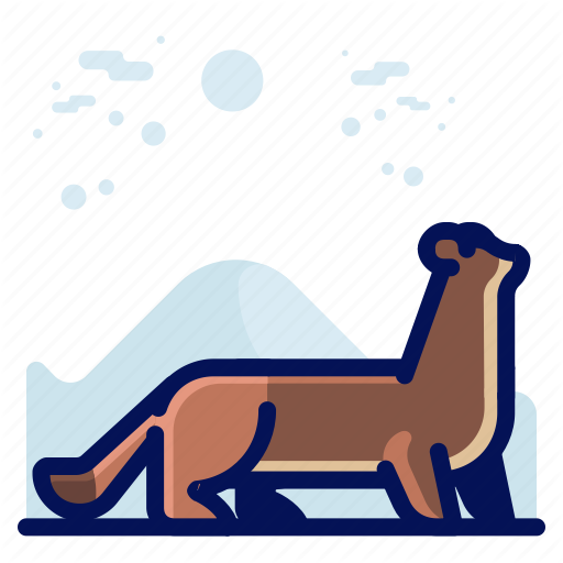 Animal, Ferret, Mammal, Wildlife Icon