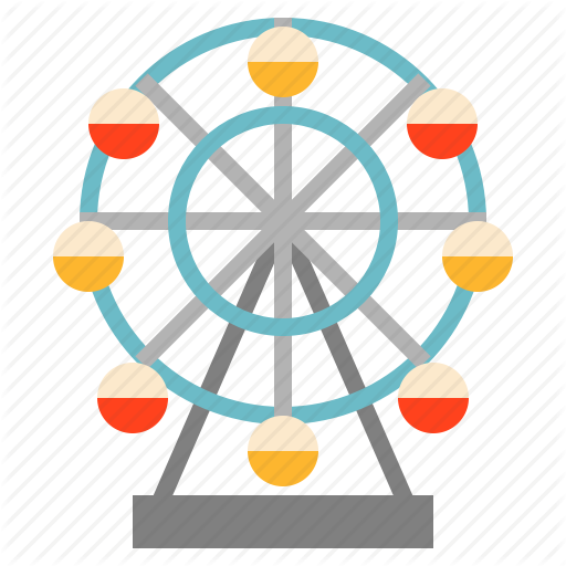 Ferris, Wheel Icon