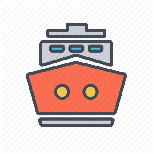 Boat, Cargo Ship, Cruise, Ferry, Ship, Shipping Icon