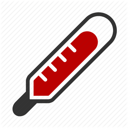 Diagnosis, Fever Checker, Temperature, Termometer Icon