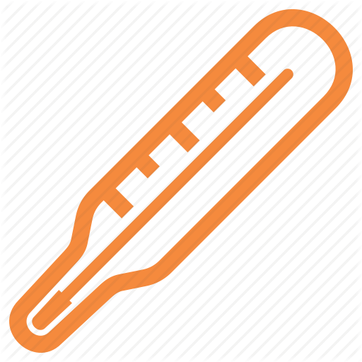 Fever, Healthcare, Temperature, Thermometer Icon