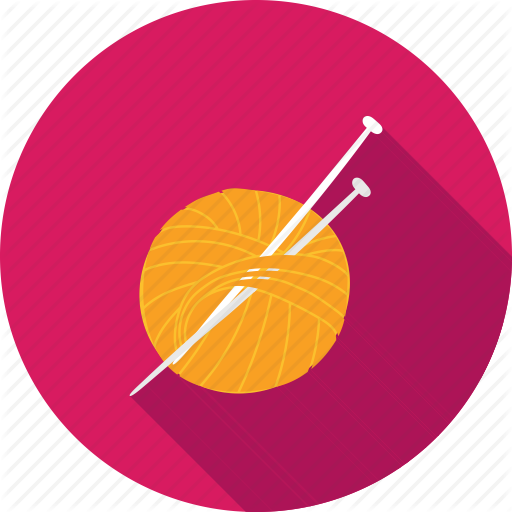 Craft, Fiber, Knitting, Soft, Wool, Woven, Yarn Icon