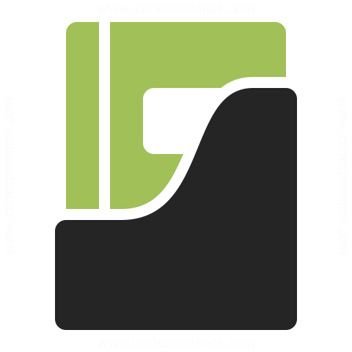 Magazine Folder Icon Iconexperience