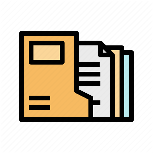 Data, File, Folder, Office, Storage Icon