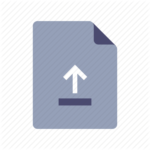 Arrow Up, Document, File, Upload Icon