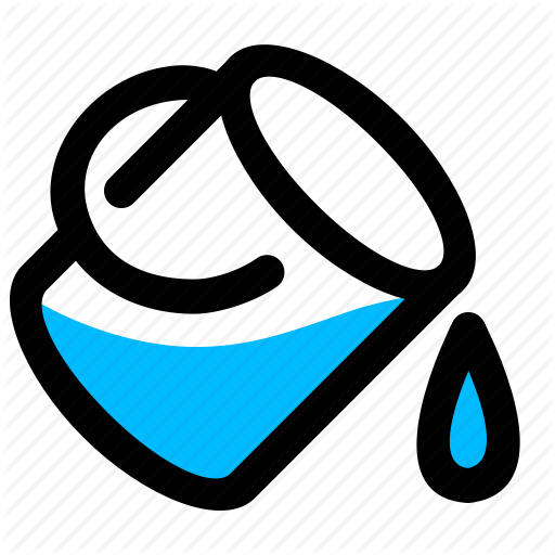 Bucket, Color, Fill, Paint Bucket, Tool Icon