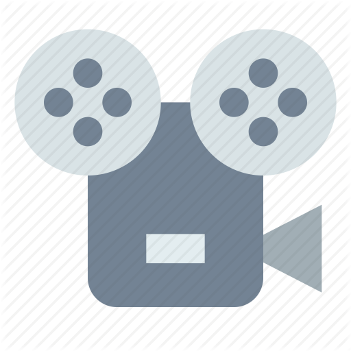 Cam, Camera, Film Roll Icon