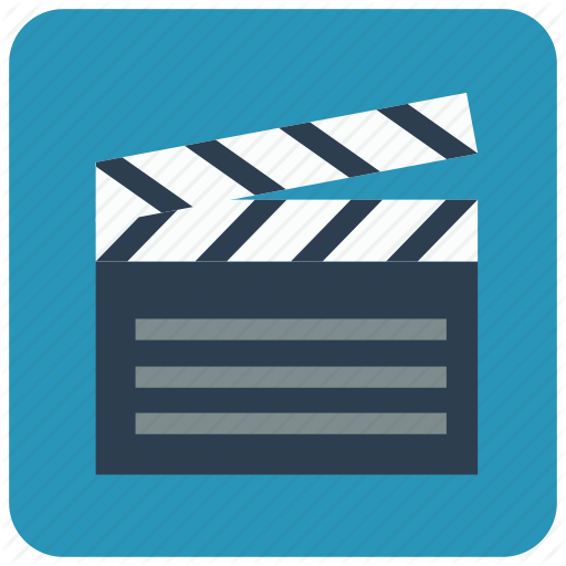 Action, Begin, Clapperboard, Film, Go, Slate Board Icon