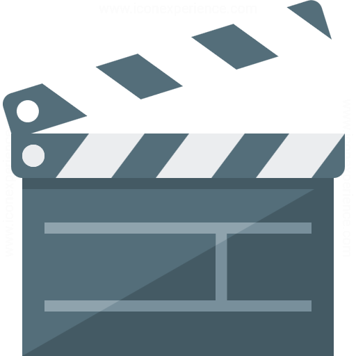 Iconexperience G Collection Clapperboard Icon