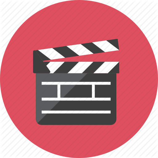 Movie, Slate Icon
