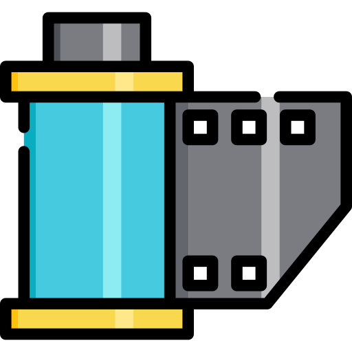 Negative Film Film Strip Png Icon