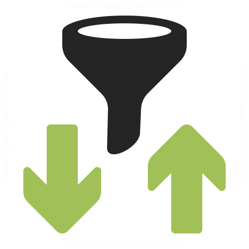 Filter And Sort Icon Iconexperience
