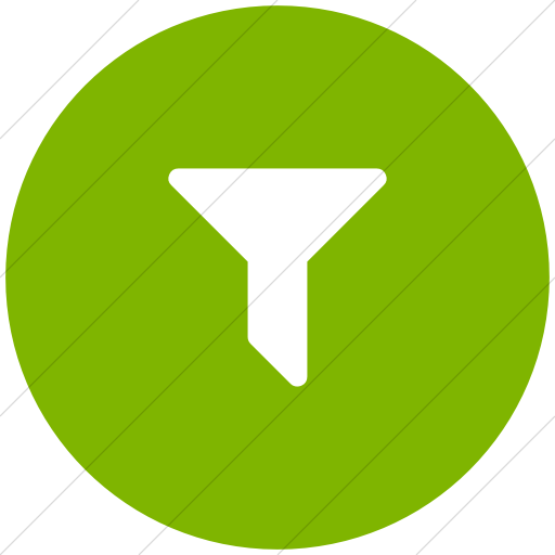 Flat Circle White On Green Bootstrap Font Awesome