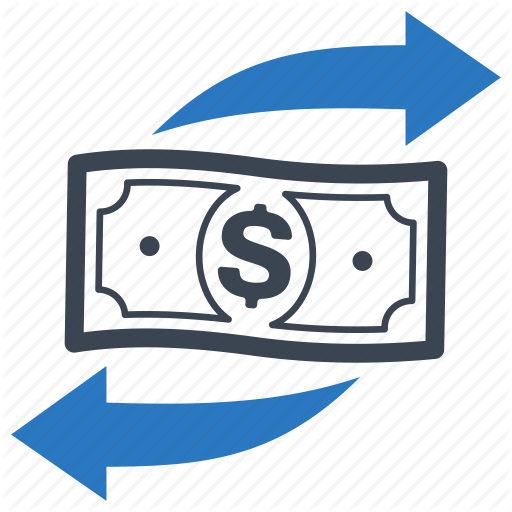 Finance, Money Transaction, Money Transfer Icon